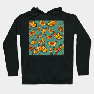 Monarchs in flight Hoodie